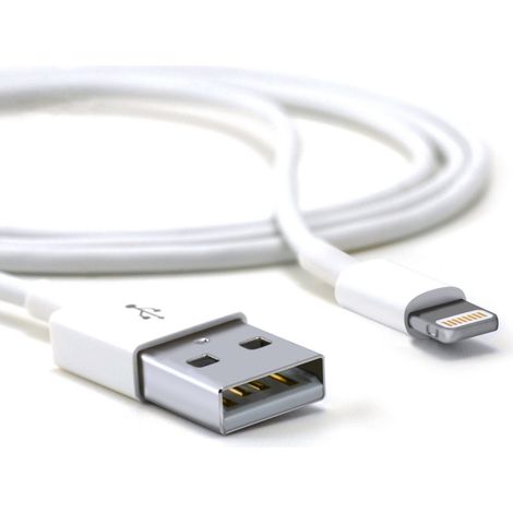 Trade Shop - 1 Mt Cable Usb Para Transmisión De Datos Y Carga Iphone 6 - 7 Plus Ipad - (1/2)