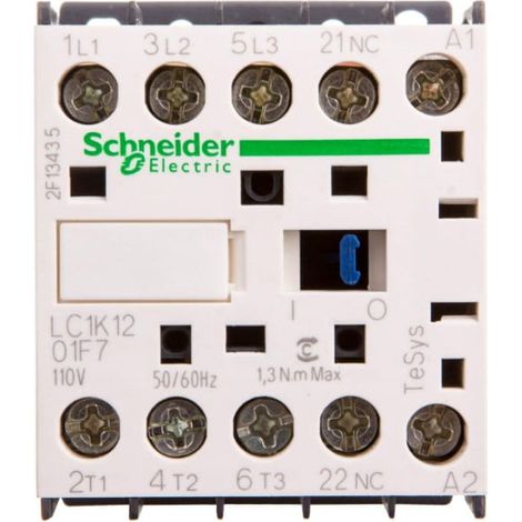 Leistungsschütz 12A 3P 110V AC 0Z 1R LC1K1201F7