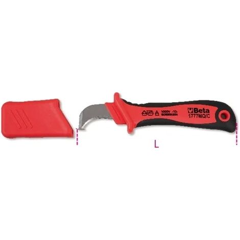Coltello spellacavi isolato 1000v beta 1777mq/c - 50
