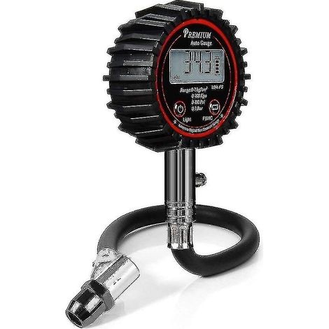 Manomètre numérique de haute précision pour pneus de voiture (1/4)