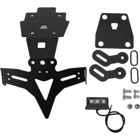 Support de plaque d'immatriculation de moto avec remplacement de lumière 3LED pour SUZUKI GSXS750 20172021 (1/5)
