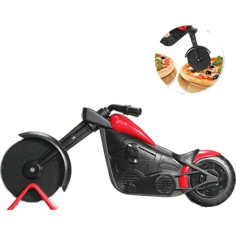 Motorrad-Pizzaschneider, Kreativer Pizzaschneider, Edelstahl P (1/5)