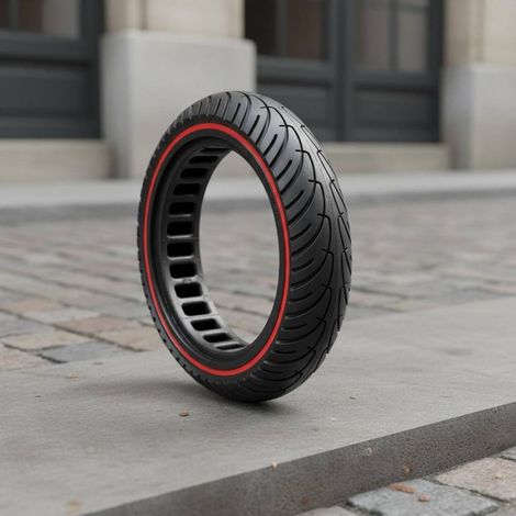 Electric Tire Accessory Replacement Honeycomb Wheel Shock Absorbing Maintenance Anti-slip Practical for City Commuting, Color to 1 (1/2)