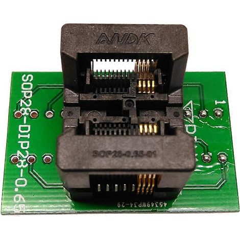 Adaptateur de programmation SSOP8/TSSOP8, convertisseur TSSOP vers DIP, circuit intégré de test et de débogage pour pas de 0,65 mm