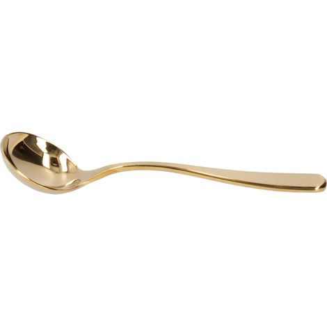 Cuillère à café en acier inoxydable pour mousse de lait, dessert, gâteau, crème glacée ou (1/5)