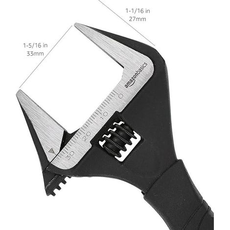 Clé de vie à grande ouverture mobile tube multifonctionnel poignée courte double usage pince pour de salle de bain outils (1/3)