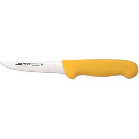 Couteau à désosser - Lame 13 cm - Acier inoxydable Nitrum - Poignée polypropylène jaune - 1 pièce