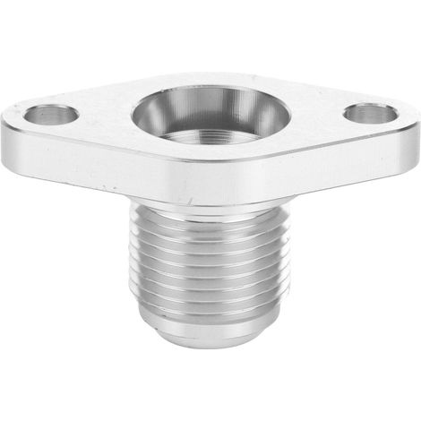 AN12 Aluminium-Ölrücklaufflansch, Adapter für Garrett T3 T4 T04B T04E Turbolader, 2er-Set (1/5)