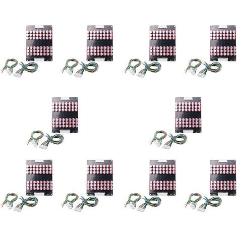 10 aktive Ausgleichskondensatoren für 16S LiFePO4/LTO Lithium-Ionen-Akkus, 5 A, 48 V/60 V, 16S (1/5)