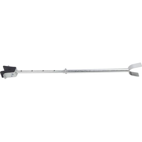 Moteur hors-bord réglable anti-rayures en métal pour remorque de bateau, économiseur de tableau arrière de bateau, maintien sécurisé de 20.3 à 32,5 pouces. (1/4)