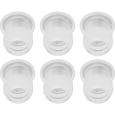 Lot de 30 attaches pour embouts auriculaires, petits tubes souples et transparents en plastique, accessoires (1/5)