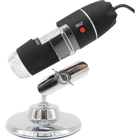 Microscope électronique numérique USB - Support universel 500x (1/5)