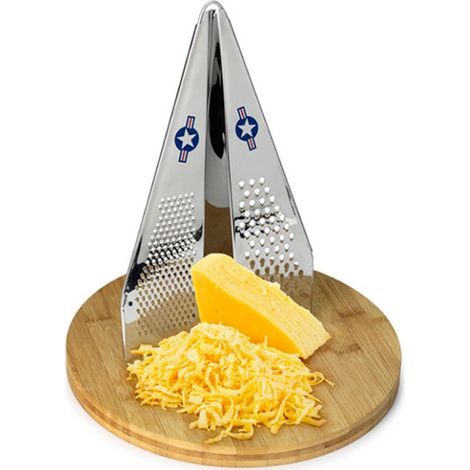 Grattugia in Acciaio Inossidabile a forma di Aereo Grater Force 26 cm