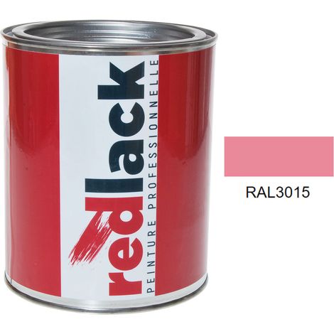 Barattolo da 1L di vernice – RAL 3015 – Rosa chiaro – satinata – multisupporto – Redlack
