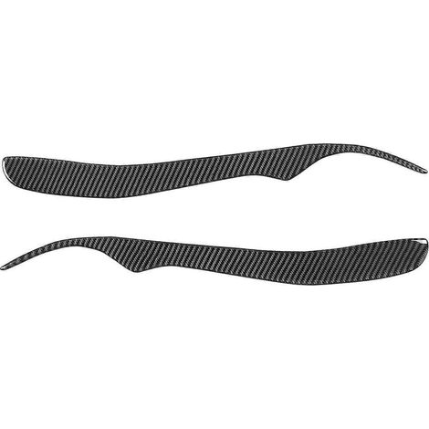 Paire de bandes adhésives en fibre de carbone pour paupières de phares, compatibles avec IS200 1998-2005 (1/4)