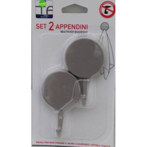 Set 2 appendini multiuso Feridras colorati assortiti