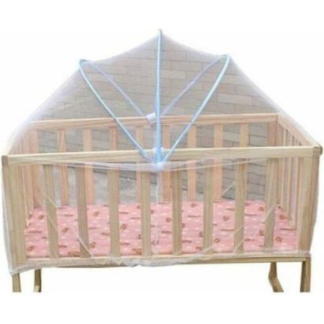 Moustiquaire Lit Bébé - Pliable Portable - Universelle Respirante Pour Intérieur Et Extérieur - Taille 100 x 60 cm - 1 Pièce (1/5)