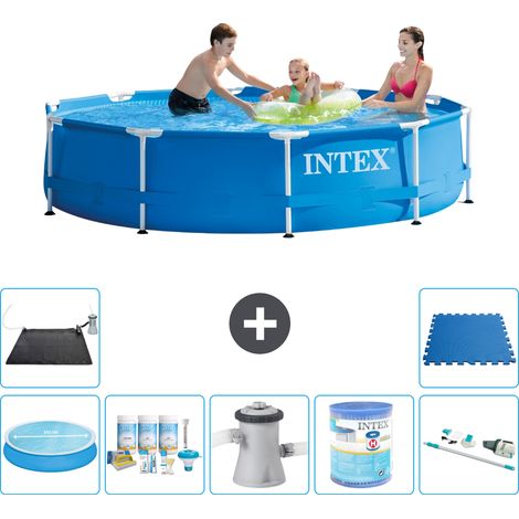 Intex Piscina con struttura Rotonda - 305x76 cm - 7-pezzi S31523 (1/5)