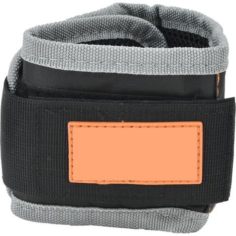 Bracelet de rangement magnétique pour électricien, ceinture à poignet en tissu Oxford, organisateur portable de pièces détachées