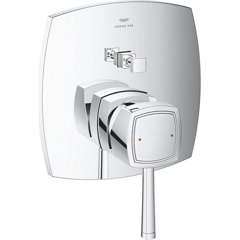 Grohe Grandera Mitigeur monocommande 2 sorties avec inverseur Chrome, 24260000 (1/3)