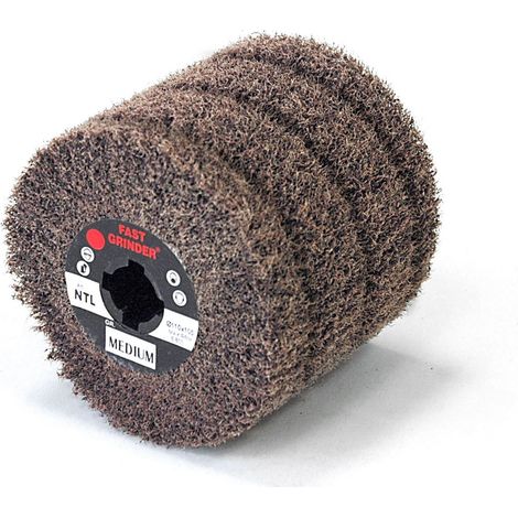 Ruote Lamellari Non Tessuto Spirale Rosver - NSL D.110x100xF.19 Gr.F - Conf.1pz