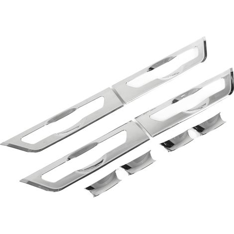 Lot de 8 poignées de porte extérieures de voiture, coques de poignée de porte, finition brillante, électroplaquées, compatibles avec Kia Carnival KA4 (à partir de 2022). (1/5)