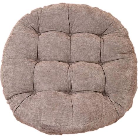 1 coussin de siège et tapis de sol (gris - grand cercle de diamètre 55)