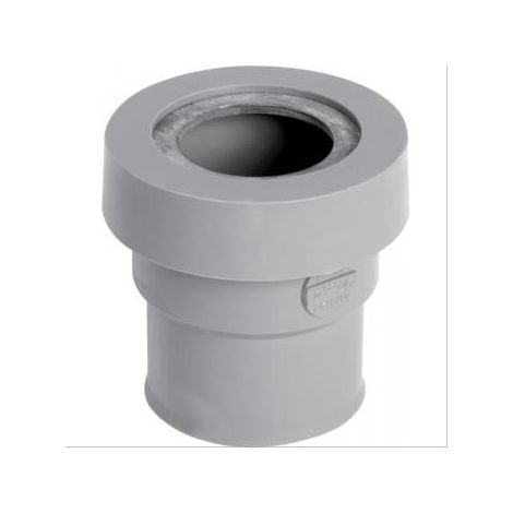Manchette PVC à joint pour sortie appareil sanitaire MF Ø32 Nicoll -NF-
