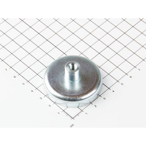 Magna-C Neodym Flachgreifer mit Gewindebuchse Ø47x20,5mm (1/4)