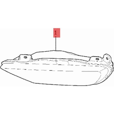 Phare antibrouillard avant à LED pour voiture, compatible avec les références 31434666 et 31395865 L. (1/5)