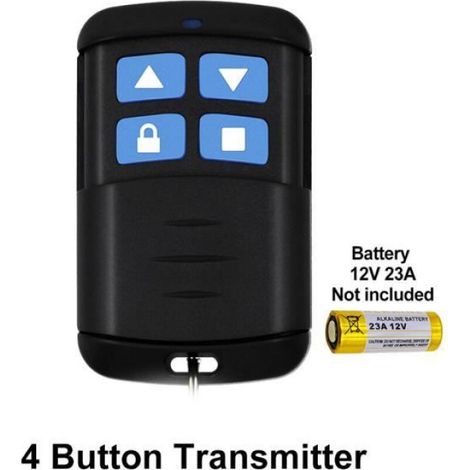 Récepteur universel de télécommande de porte de Garage,commutateur de contrleur 2 CH pour transmetteur - 4 Button RFB