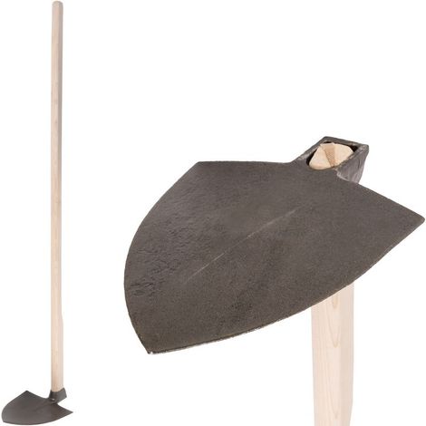 Hacke Gardex spitz 840 g, geschmiedet, Holzstiel