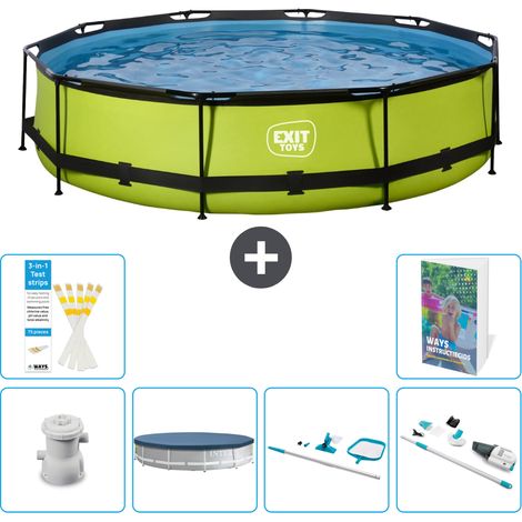 Exit-toys Piscina Exit Redonda - 360x76 cm - 7-piezas  S257 (1/5)