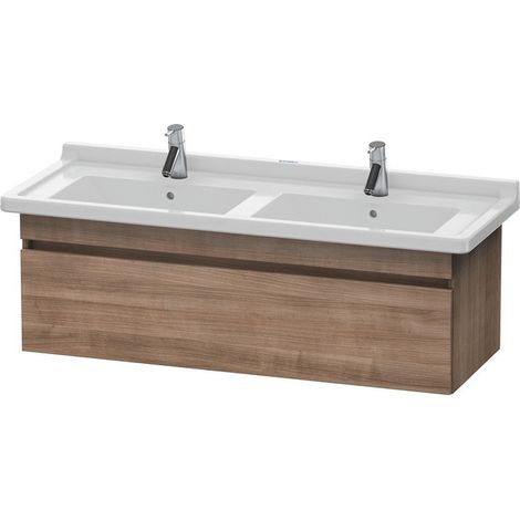 Mobiletto Duravit DuraStyle a parete 6390, 1 cassetto, 1200 mm, per Starck 3, Colore (anteriore/corpo): Ciliegio del Ticino - DS639007373