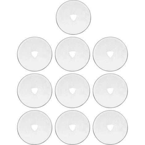 Kit de remplacement de coupe-papier en tissu, roue à roulettes, lame de couteau ronde SKS-7, 60mm, 10 pièces (1/5)