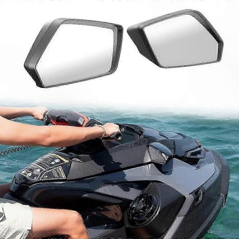 Rétroviseurs Marine Lot de 2 pour Jet Ski 2 Places 900 Moteur Bateau, Compatibles Sea-Doo Spark (1/4)