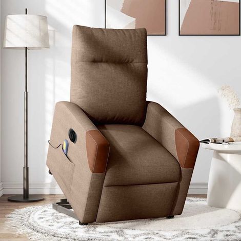 Maison Exclusive - Elektrischer Massagesessel mit Aufstehhilfe Br