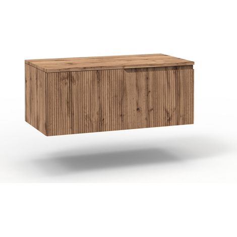 Base con top 1 cestone ZIP quercia (1/2)