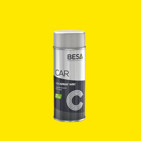 Bombe de peinture bi composant Pantone Yellow U Mat