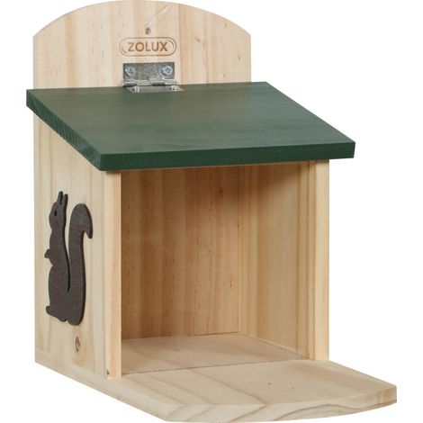 Mangeoire en bois pour écureuil - zolux (1/3)