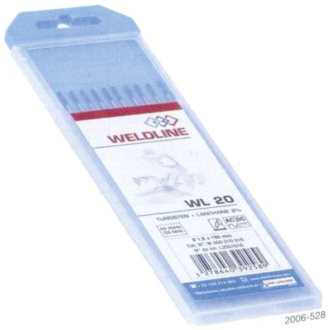 ELECTRODO TUNGSTENO 2% LA D 1.6 - LINCOLN
