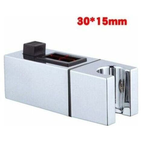Support de douche tige de douche siège élévateur siège fixe accessoires de douche accessoires de salle de bain support de douche (tube carré 30 15mm (1/5)