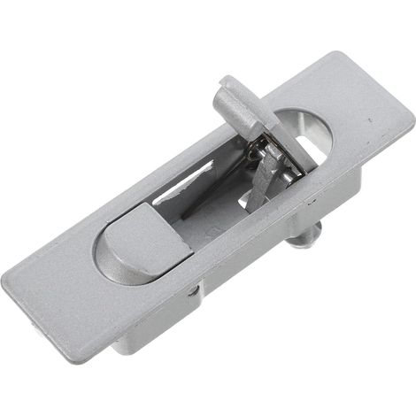 Verrou de porte d'armoire à bouton rond Ciieeo, loquet encastré (1/2)