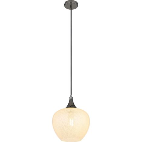 Globo - lámpara colgante - MAXY - blanco - vidrio - Ø 24cm - E27