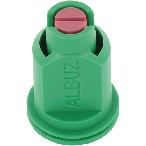 Tobera anti-deriva venturi simple chorro plano CVI 80掳 015 verde cer谩mica Albuz ALBUZ CVI80015