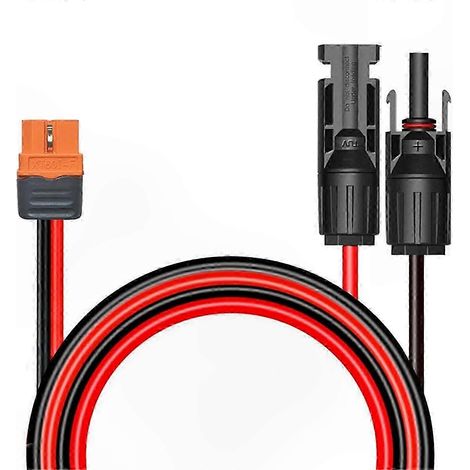 Câble adaptateur XT60i vers connecteur solaire pour stations d'énergie portables (1/5)