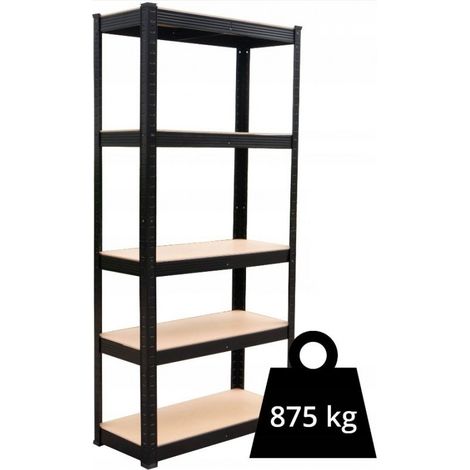 Estantería Almacén P9030 NEGRO (1/5)