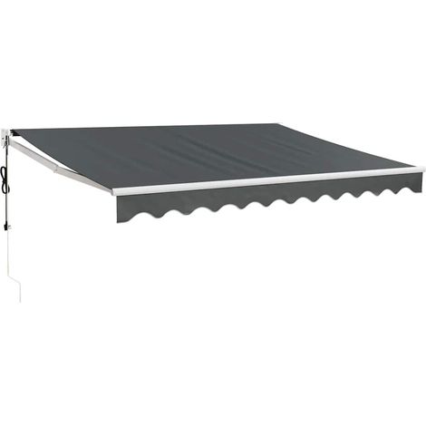 Maison Exclusive - Tenda Sole Automatica Retrattile Antracite 3,5x2,5 m