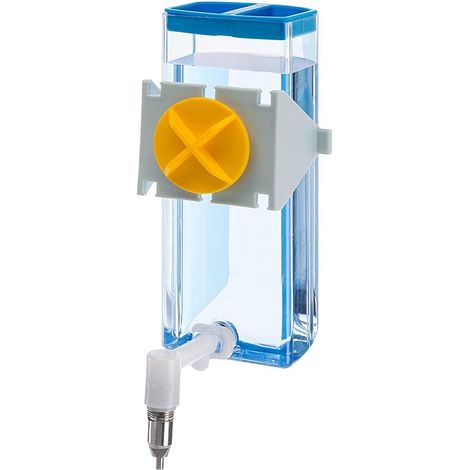 Bouteille d'eau Distributeur pour rongeurs Capacité 300 CC, Fixation sur Grillage métallique ou Surfaces Lisses