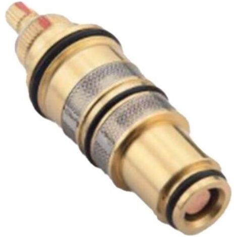 Kit de réparation de barre de vanne de mitigeur de douche de cartouche thermostatique de remplacement en laiton de contrôle de température pour mitigeur de douche Ba (1/5)